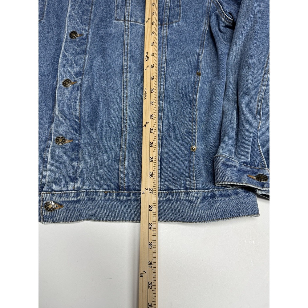 90s Riviera Hotel & Casino Denim Trucker Jacket Las Vegas Embroidered Size 2XL - Picture 5 of 10
